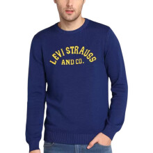 (S, S) Levis Mens Sweatshirts Jumper Pullover Sweater