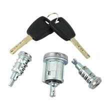 1348421080 1361031080 Cilindro di Accensione e Serratura Porta con 2 Chiavi 1608501280 per Ducato per Boxer per Relay 2006-