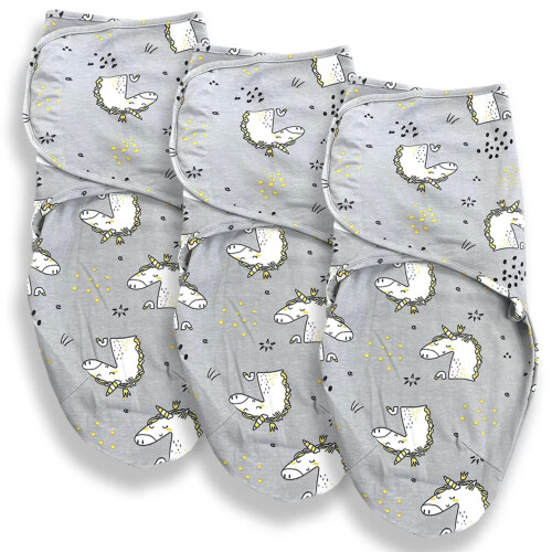 Callowesse Newborn Swaddle 0-3m Magical Kingdom x3 1