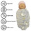 Callowesse Newborn Swaddle 0-3m Magical Kingdom x3 4