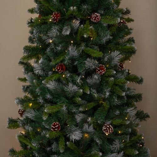 100m 1000 LED Multi-Action Christmas String Lights in Warm White 2