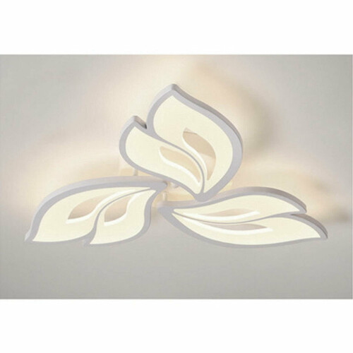 Modern LED Ceiling Lamp Leaf Shape Ceiling Light Lighting 3 Colours Ceiling Light for Bedroom Dining Room 36W 1