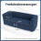 Sofá inflable doble con funda extraíble, azul, 138 cm 1