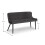 Luxe High Back Bench - Grey 4