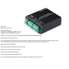 Small 2CH Artnet to SPI Controller, for Madrix , 12 Universe / Channel, to Control 4080 Pixel with 2CH Output