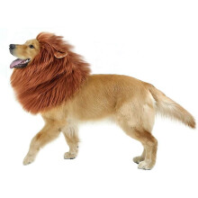 Lion Mane Costume For Dog, Wig For Large Pet Festival Party Fancy Hair Clothes With Ear, Pet Supplies, Gift for Dog Owners, Small & Medium Dogs