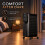 MYLEK (2kW) Oil Filled Radiator Digital LED Display Wifi Enabled Timer 6
