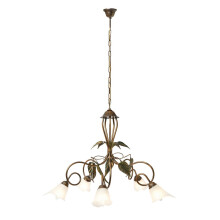 (Chandelier 5 Arm) Visconte Pienza Floral Lights