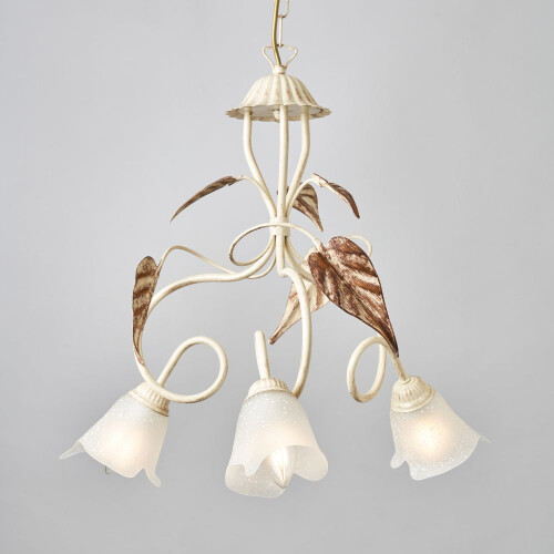 (Chandelier) Visconte Siena Floral Lights 2