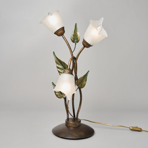 (Table Lamp) Visconte Pienza Floral Lights 2