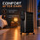 MYLEK (2.5kW) Oil Filled Radiator Digital LED Display Wifi Enabled Timer 7