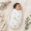 Callowesse Newborn Swaddle 0-3m Bunny Dreams x2 1