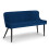 Luxe High Back Bench - Blue 2