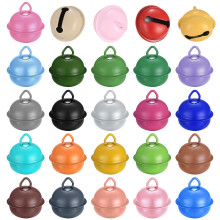 22mm Jingle Bells, 25 Pieces Colorful Christmas Decoration Bells