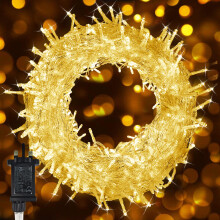 Fairy Lights Mains Powered, 50m/164Ft 500 LED Plug in String Lights Christmas Lights Indoor Waterproof with 8 Modes LED Fairy Lights for Bedroom Wall