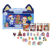 Bluey Fuzzies Advent Calendar Pack, 8 Exclusive Mini-Figures
