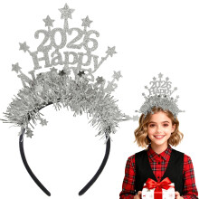 Happy New Year Headband, Christmas New Years Eve Party Headbands Decorations, New Year Hair Accessories, New Years Eve Decorations