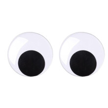 2 Pcs Large Googly Eyes Self Adhesive,80mm Giant Googly Eyes