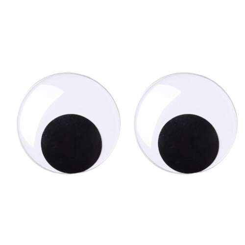 2 Pcs Large Googly Eyes Self Adhesive,80mm Giant Googly Eyes