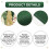 Christmas Table Runner,Green 30x180cm Xmas Tree Table Runner Decorations 3