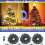 30M 300 LED Christmas Tree Lights Outdoor Color Changing String Lights with Remote Timer 5