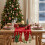 Christmas Table Runner,Red 30x180cm Xmas Tree Table Runner Decorations 6