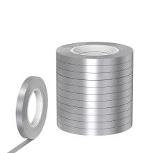 12 Rolls Silver Curling Ribbons for Gift Wrapping Crafting, 5mm Balloon Ribbon Balloon String for Christmas Wedding Birthday Party Decorations