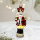 Glass Christmas Ornament Nutcracker, Handmade Blown Glass Christmas Hanging Decorations (Nutcracker V2) 1