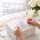 5 Pcs White Pull Bows, 6 Inch Large Organza Gift Wrap Ribbon Pull Bow 6