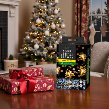 Led String Lights, 8 Fairy Lights for Xmas Tree, Indoor Outdoor Lights, Bedroom, Window, Wall, Ceiling, Wedding, Home Décor