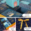 24 Box Advent Calendar, DIY Foldable Christmas Countdown Gift Boxes- Blue 5