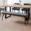 Luxe Low Bench - Grey 2