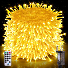 Nextronix Fairy Lights Plug in, 80M 800 LEDs String Lights Main Powered Indoor with 8 Modes/Remote/Timer