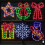 6 PCS Christmas Window Silhouette Light Decorations with UK Plugs 1