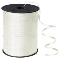 500 Yards White Curling Ribbon, 5mm Balloon Ribbon String for Gift Wrapping
