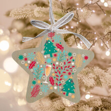 35Pcs Stars For Crafting, 3mm Ornaments The Home, DIY Slices For Craft