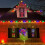 6 PCS Christmas Window Silhouette Light Decorations with UK Plugs 5