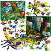 Kids Advent Calendar 2026 Insect Building Blocks Christmas Calendar