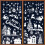 9 Sheets Christmas Window Stickers,256PCS Double Sided PVC Static Xmas Window Clings 9