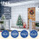 HeiPard Curtain Fairy Lights 200LED 3x2m USB Window String Lights White 4