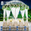HeiPard Curtain Fairy Lights 200LED 3x2m USB Window String Lights White 2