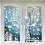 9 Sheets Christmas Window Stickers,256PCS Double Sided PVC Static Xmas Window Clings 7