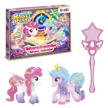CRAZE Magic Ponys Advent Calendar 2026 - 24 Surprise Toys with Figures, Magic Wand & Accessories, Girls Toy Advent Calendar