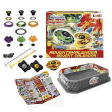CRAZE Blade Kids Advent Calendar 2026 with Battle Spinner Arena, Battling Tops Game & 24 Surprises - Christmas Countdown Calendar & Gift Idea for Kids