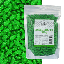 Culpitt Select Edible Green Trees | Green Cake Sprinkle Decorations for Cakes, Cupcakes, Cookies, Ice Cream, and Desserts