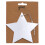 Glick Christmas Gift Tags with String | Silver Foil Star Label | Pack of 6 1