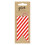 Glick Christmas Gift Tags with String | Candy Cane Tag for Gift | Pack of 6 1