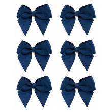 Italian Options Large Grosgrain Ribbon Bows, Self-Adhesive Fabric Bow Decorations for Gift Wrapping, Hampers, Christmas, Hair Bows, Crafts, Cakes