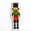 6cm Nutcracker Soldiers Christmas Craft Decorations - Self Adhesive (6 pcs) 3
