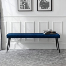 Luxe Low Bench - Blue